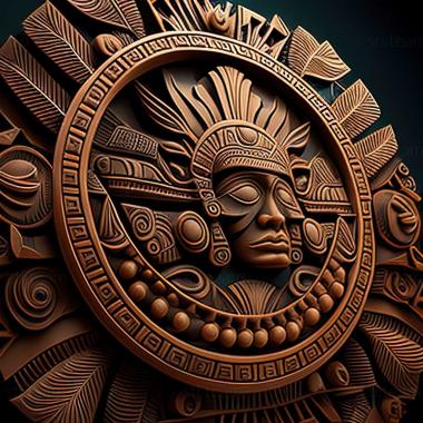 3D model aztec (STL)